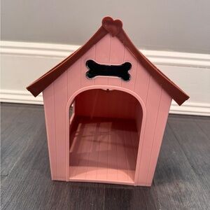 Our Generation Doll Pink Dog House Toy for Kids- No Accessories Girls